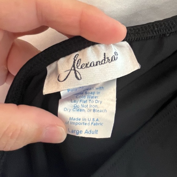 High Neck One Shoulder Dance Top - Picture 7 of 9